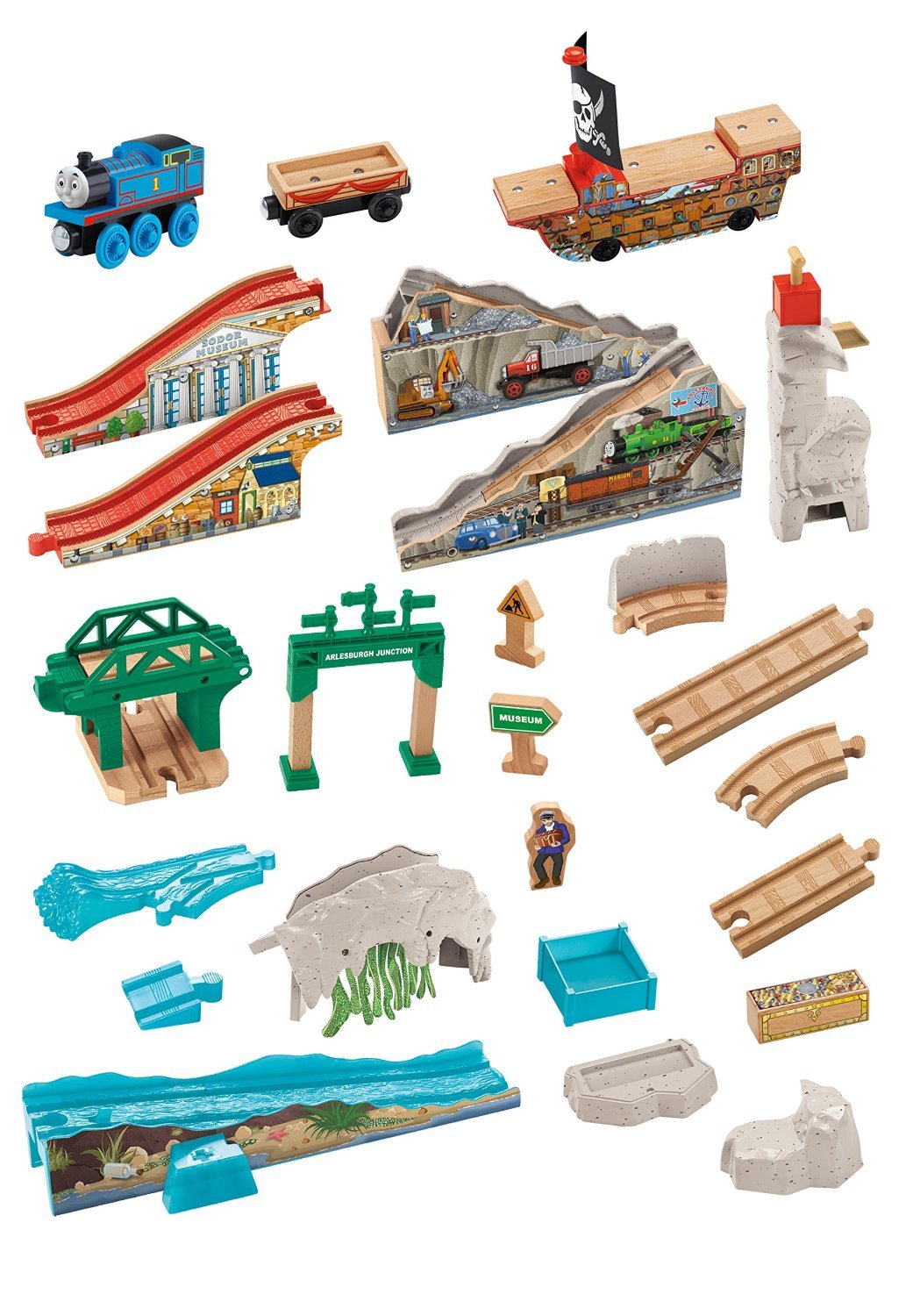 Thomas & Friends: Wooden Railway - Pirate Cove Discovery Set