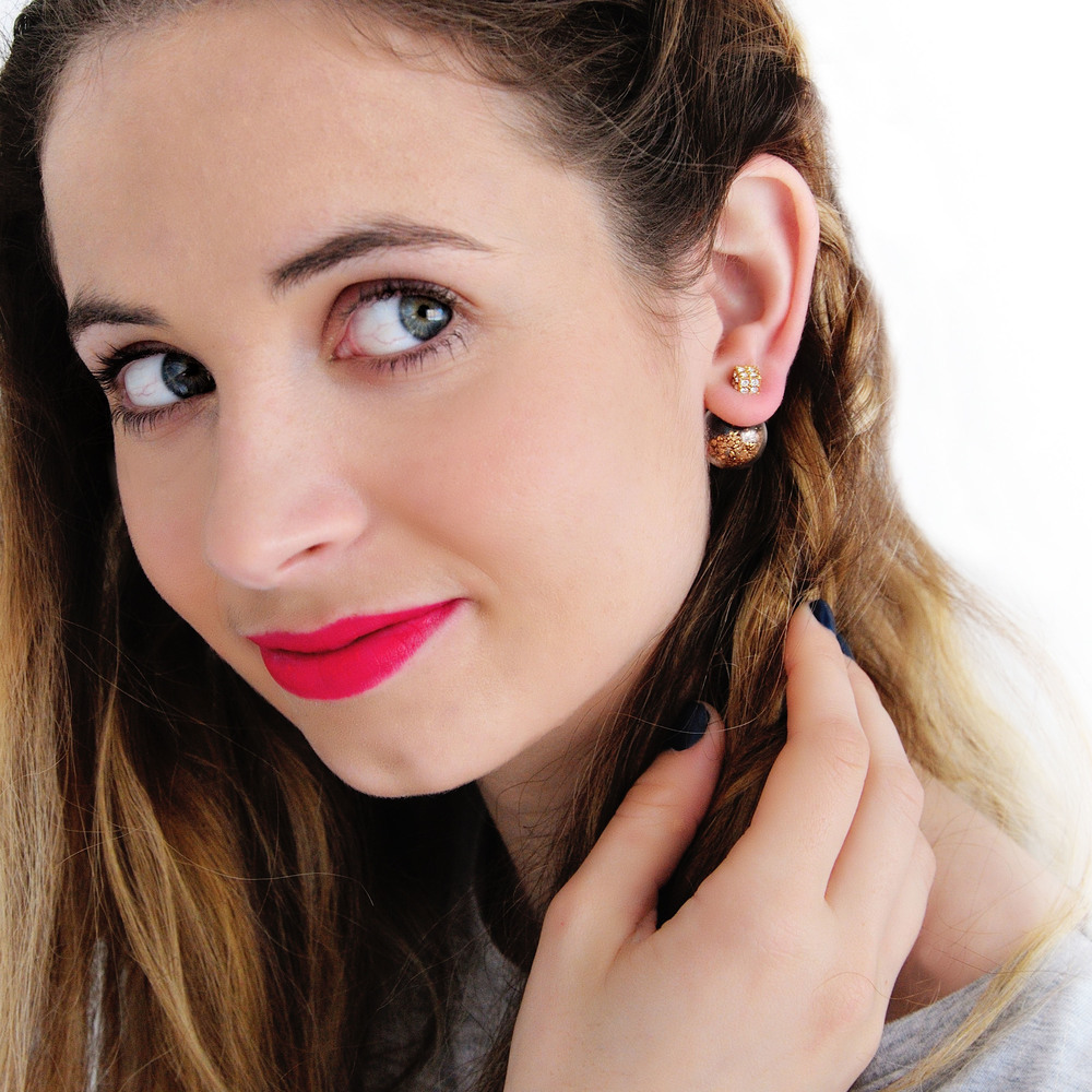 Short Story: Fantasy Bubble Earrings - Confetti Gold image