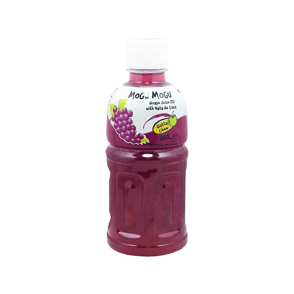 Mogu Mogu Grape Flavored Drink 320ml image