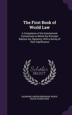 The First Book of World Law by Raymond Landon Bridgman image