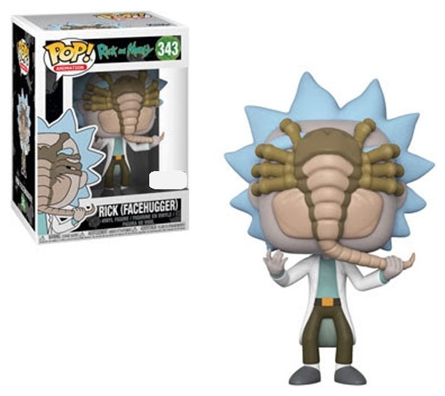 Rick & Morty – Rick (Facehugger Ver.) Pop! Vinyl Figure image