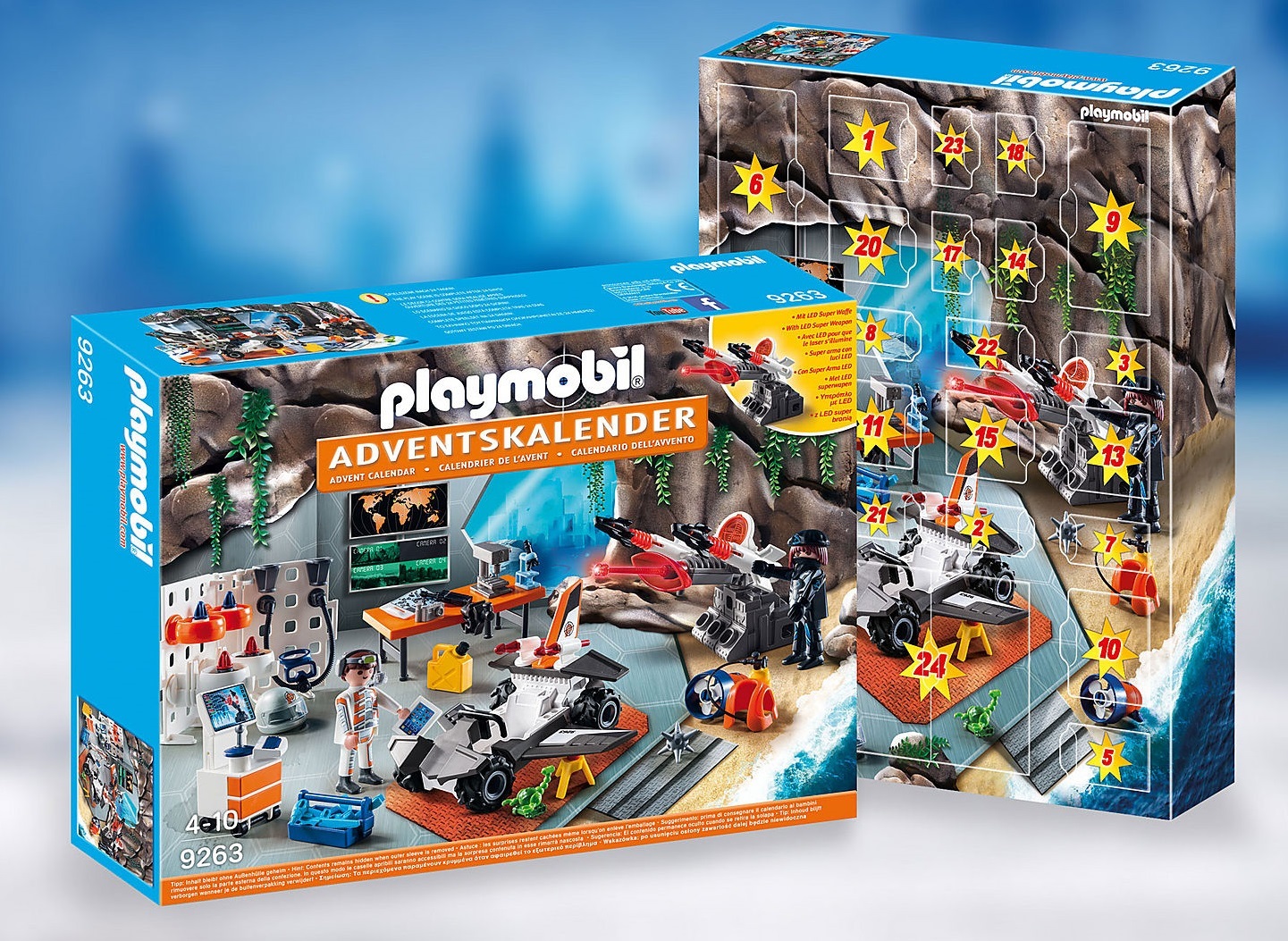 Playmobil: Advent Calendar - Top Agents (9263) image