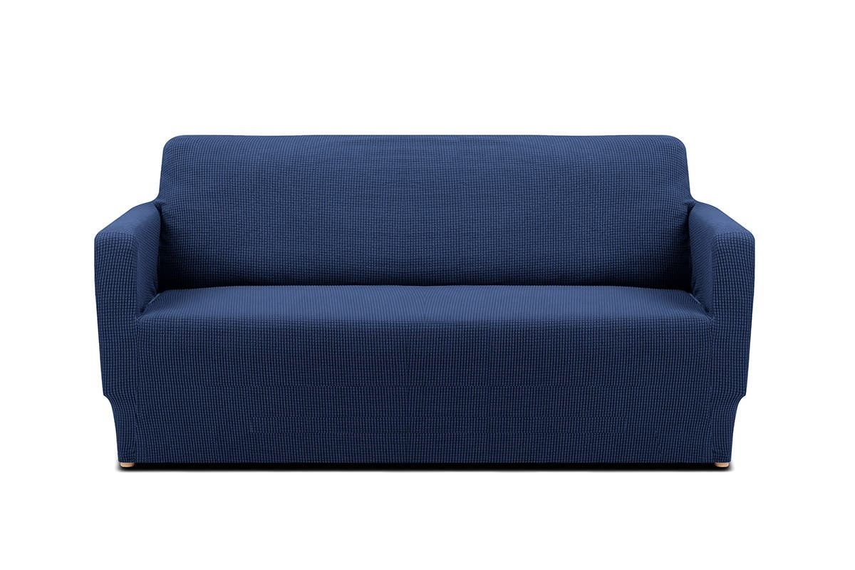 Buy Ovela 2 Seater Sofa Cover Waffle Navy at Mighty Ape NZ