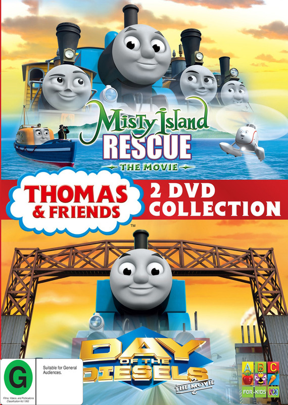 Thomas & Friends Misty Island Rescue Dvd Thomas And Friends Misty Island Rescue Dvd Label