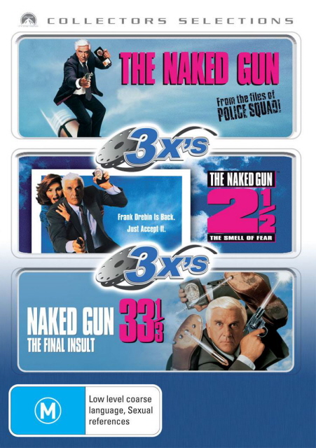 The Naked Gun / The Naked Gun 2 / The Naked Gun 33 1/3 (Collectors Selections) (3 Disc Set) on DVD image