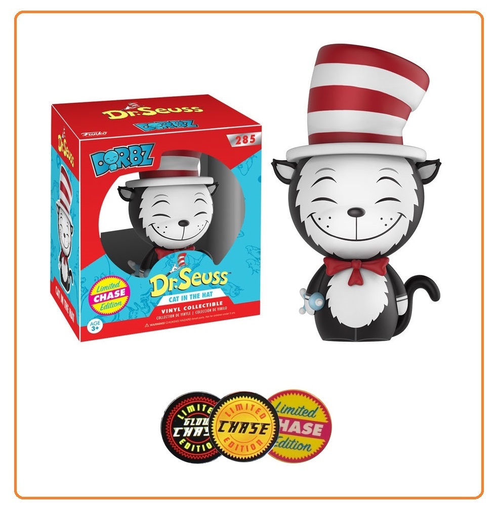 Dr. Seuss - Cat in the Hat Dorbz Vinyl Figure (with a chance for a Chase version!) image
