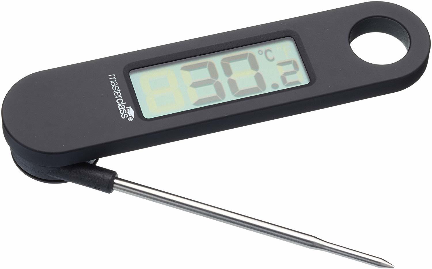 MasterClass Folding Cooking Thermometer (45°C to 200°C) at Mighty Ape NZ