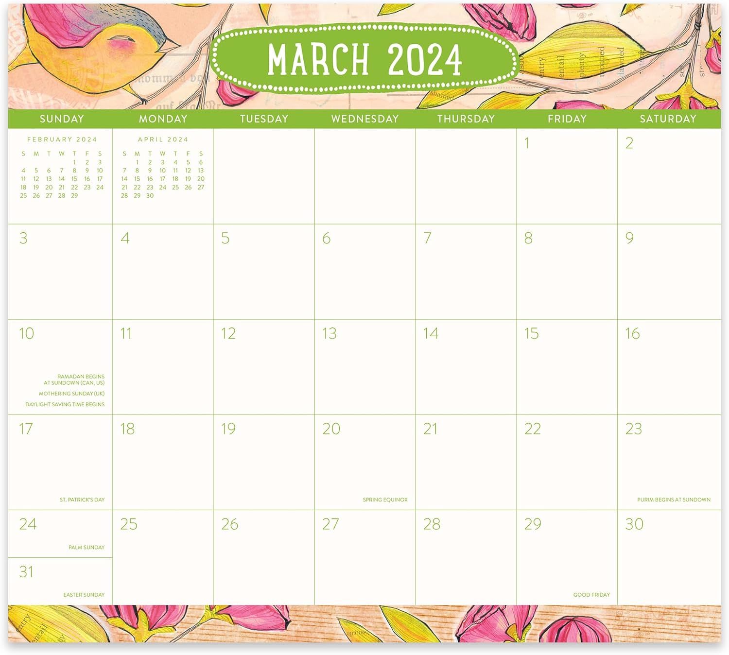 Buy orange circle studio magnetic monthly pad 2024 where love grows