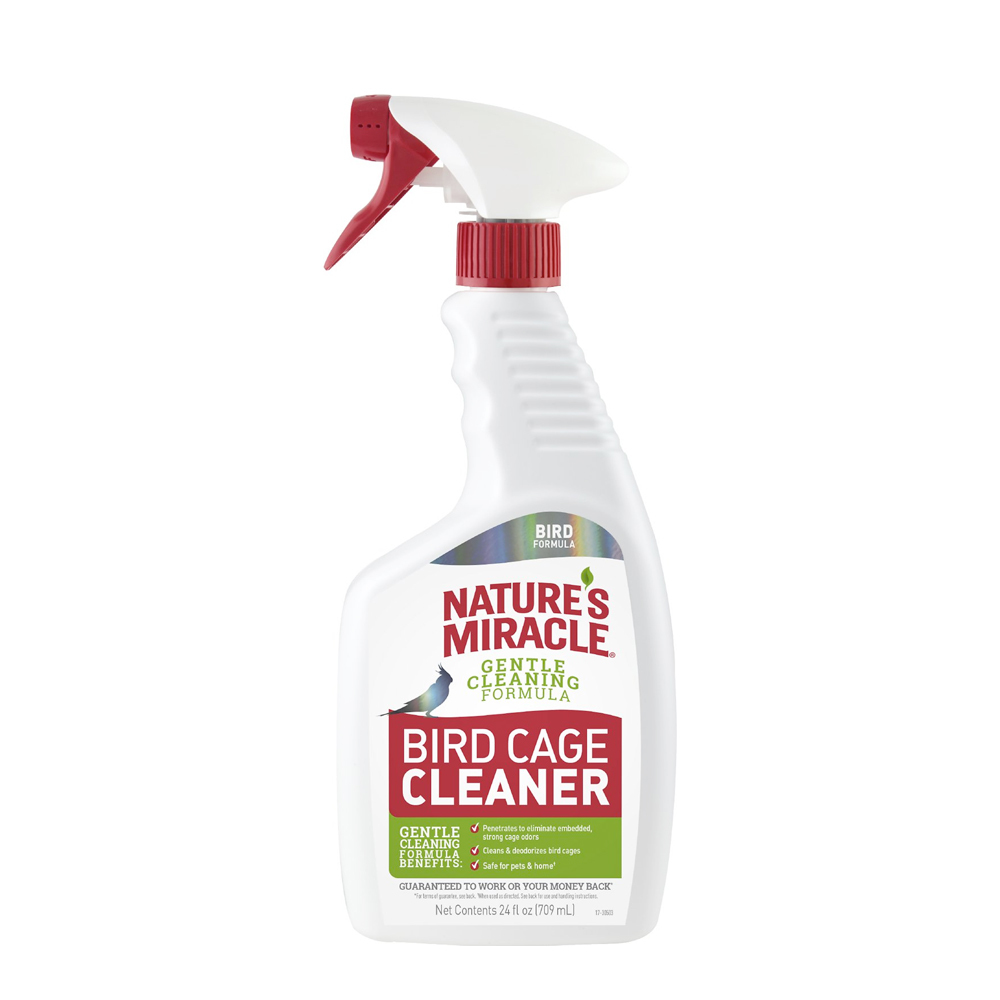 Natures Miracle: Bird Cage Cleaner and Deoderiser 709ml image
