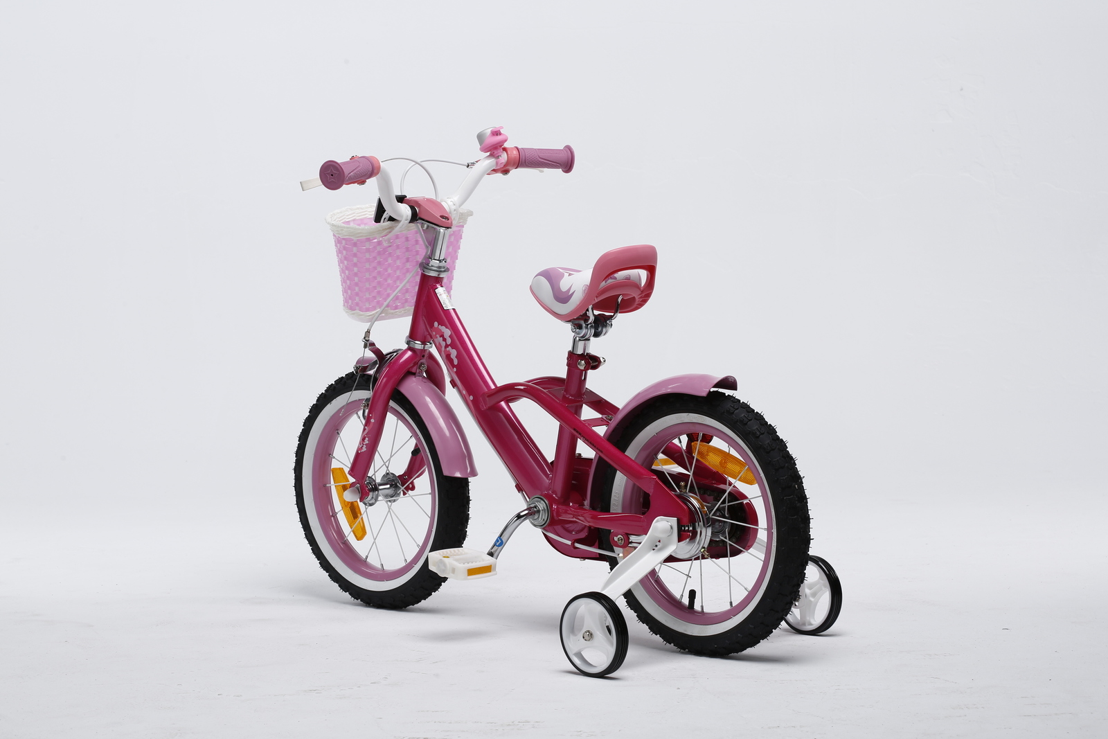 RoyalBaby: Mermaid G-3 - 14" Girl's Bike (Pink) image