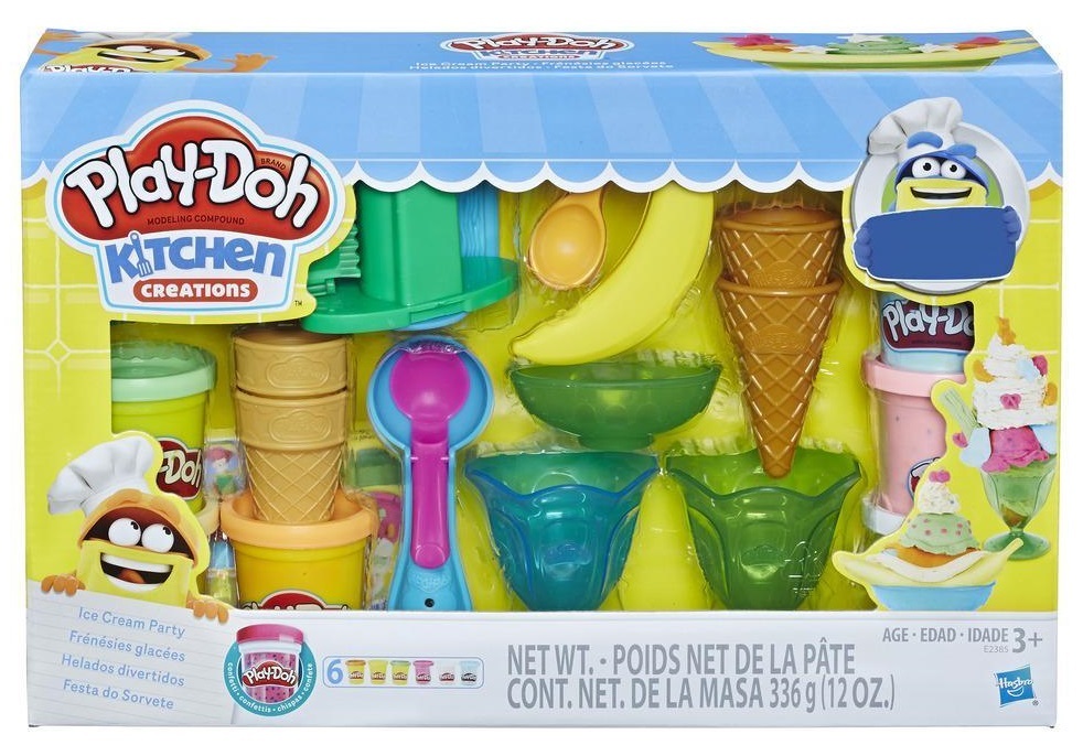 Play-Doh: Kitchen Creations - Ice Cream Party Playset image