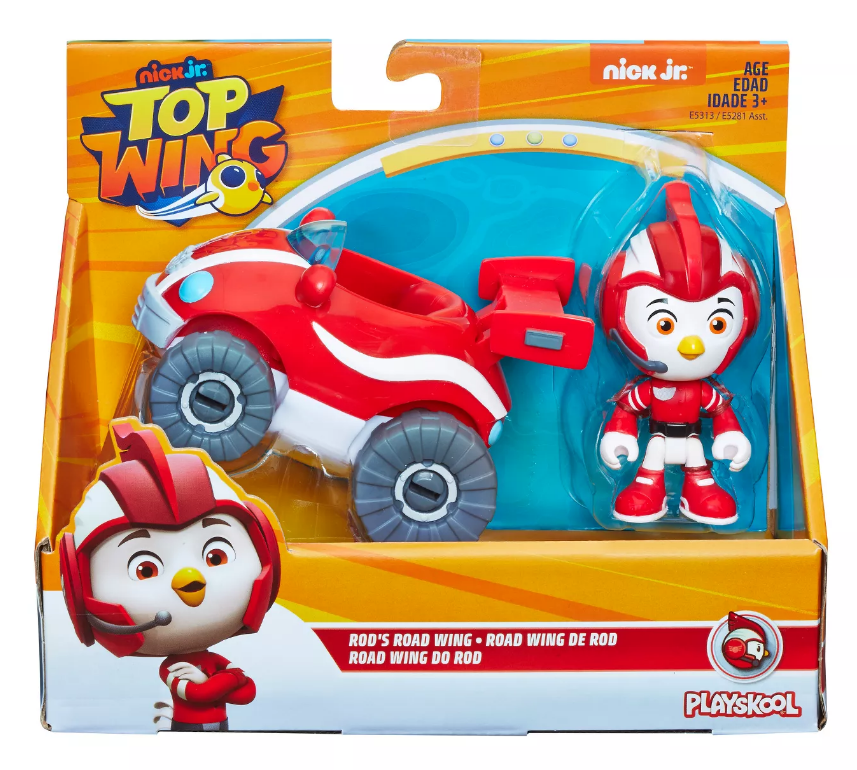 Top Wings: Figure & Vehicle Set - Rod's Road Wing image