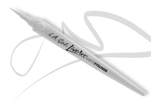 LA Girl Line Art Matte Eyeliner - Pure White image