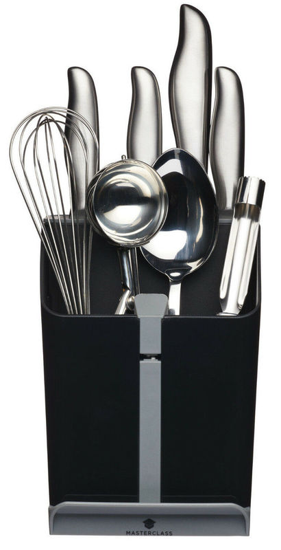 Masterclass Smart Space Utensil Holder 15x14x20cm At Mighty Ape Australia