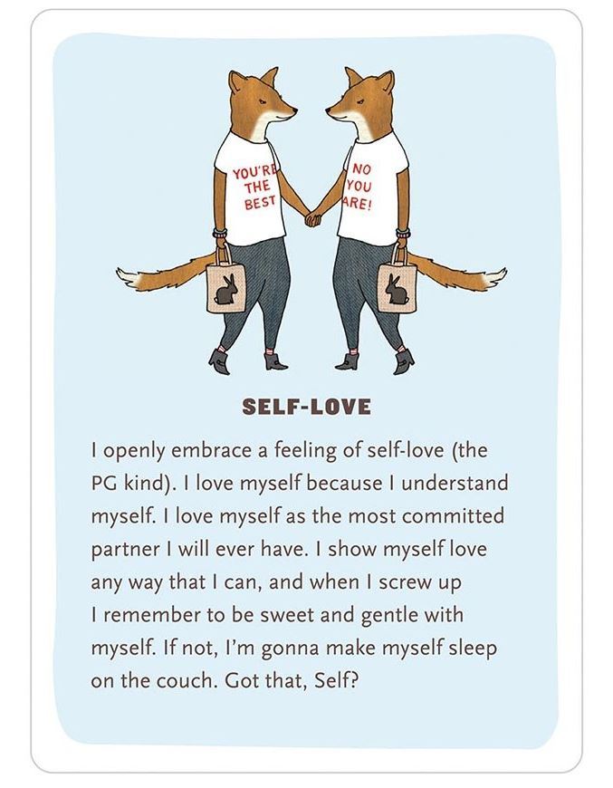 Affirmators - Self Help Cards image