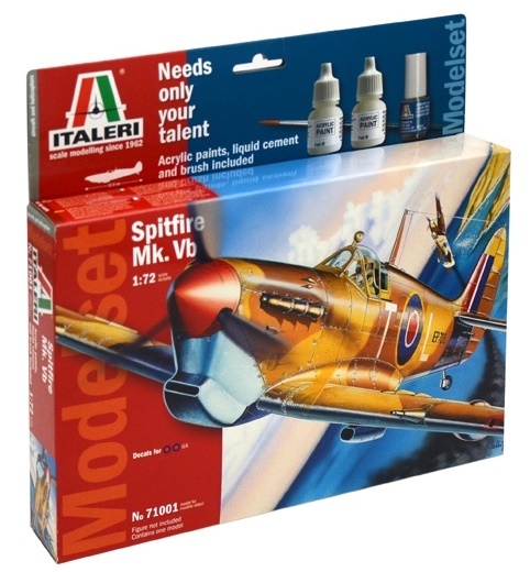 Italeri: 1/72 Spitfire Mk.VB - Model Kit