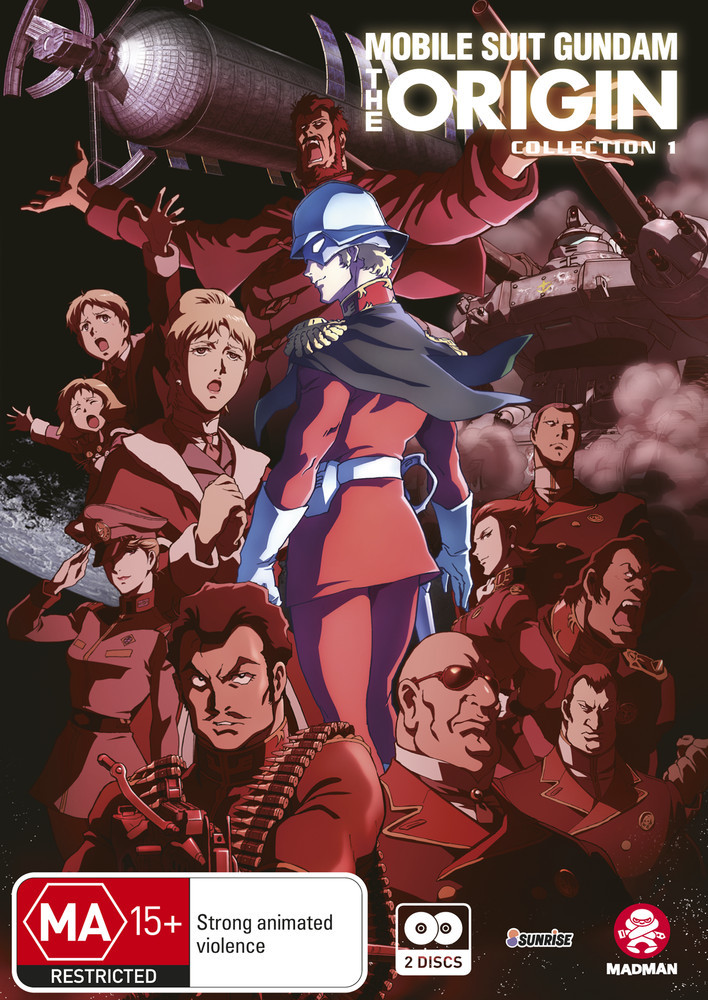 Mobile Suit Gundam: The Origin - Collection 1 (Episodes 1-4) on DVD image