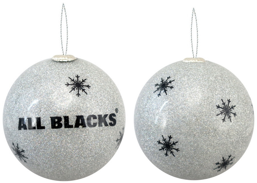 All Blacks: Christmas Decoration - Silver Snowflake