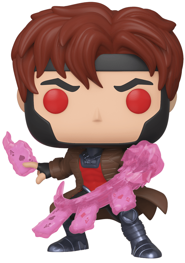 Marvel: X-Men - Gambit (Glow) Pop! Vinyl Figure image