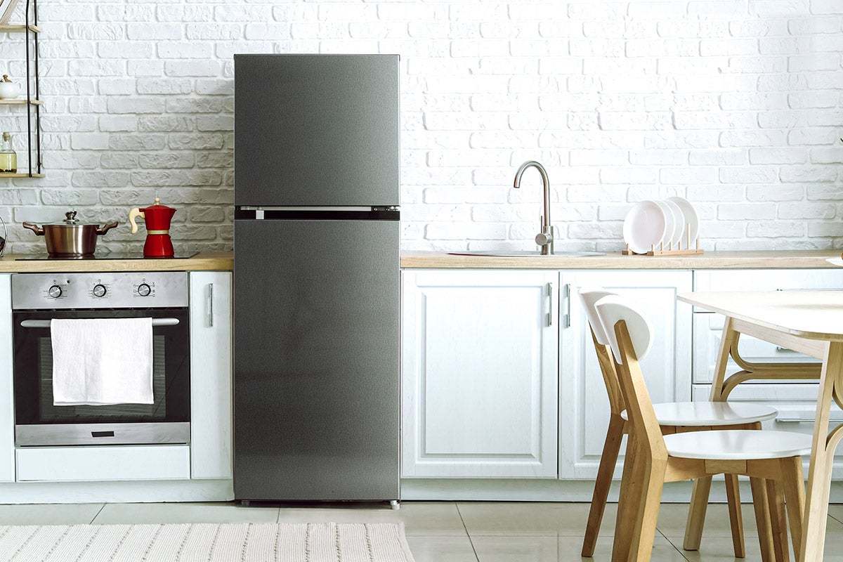 Buy Kogan 236L Top Mount Fridge (Dark Graphite) at Mighty Ape NZ