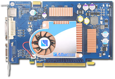 ALBATRON VIDEO CARD PC6600GTV 128MB DDR VIVO PCI-EXPRESS image