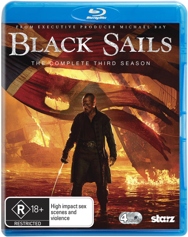 Black Sails - The Complete Third Season on Blu-ray