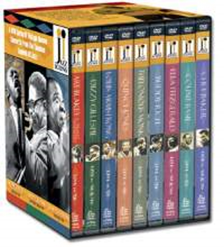 Jazz Icons Box - Series 1 (9 Disc Set) on DVD