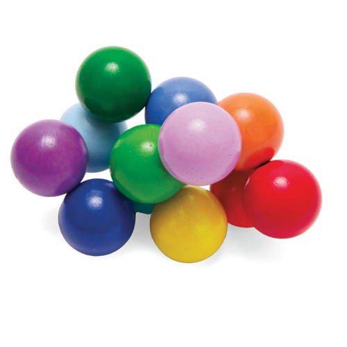 Manhattan Toy Classic Baby Beads (Bright Colours) image