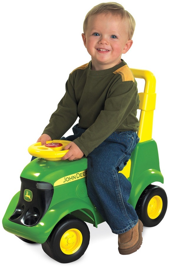 John Deere: Sit & Scoot - Activity Tractor with Sounds & Figures image