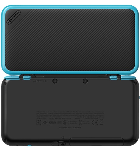 New Nintendo 2DS XL - Black/Turquoise image