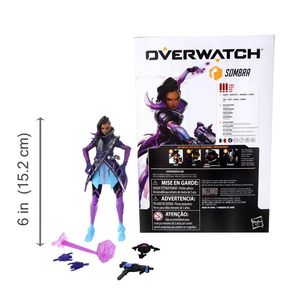 Overwatch: Ultimates Series 6" Action Figure - Sombra image