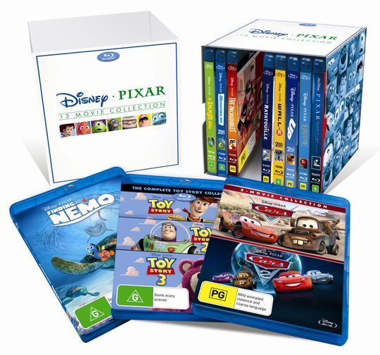 pixar collection blu ray