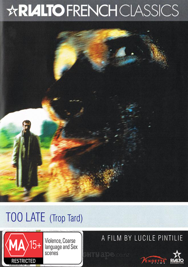 Too Late on DVD image