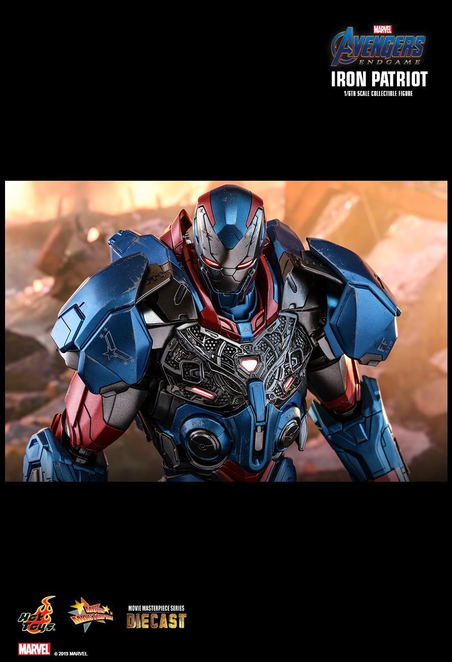 Avengers: Endgame - Iron Patriot - 12" Articulated Figure image
