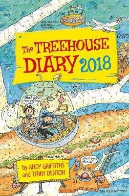 The 91 Storey Treehouse Diary 2018 on Hardback by Andy Griffiths