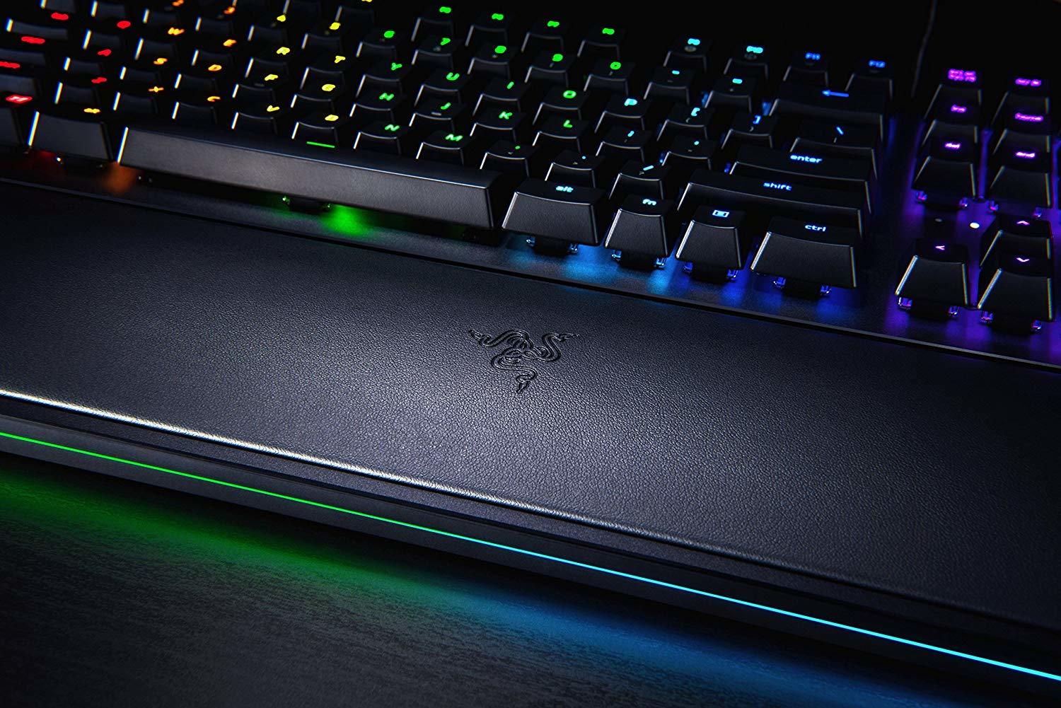 Razer Huntsman Elite Mechanical Gaming Keyboard With Wrist Support for PC image