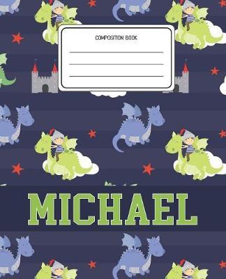 Composition Book Michael by Dragons Animal Composition Books image
