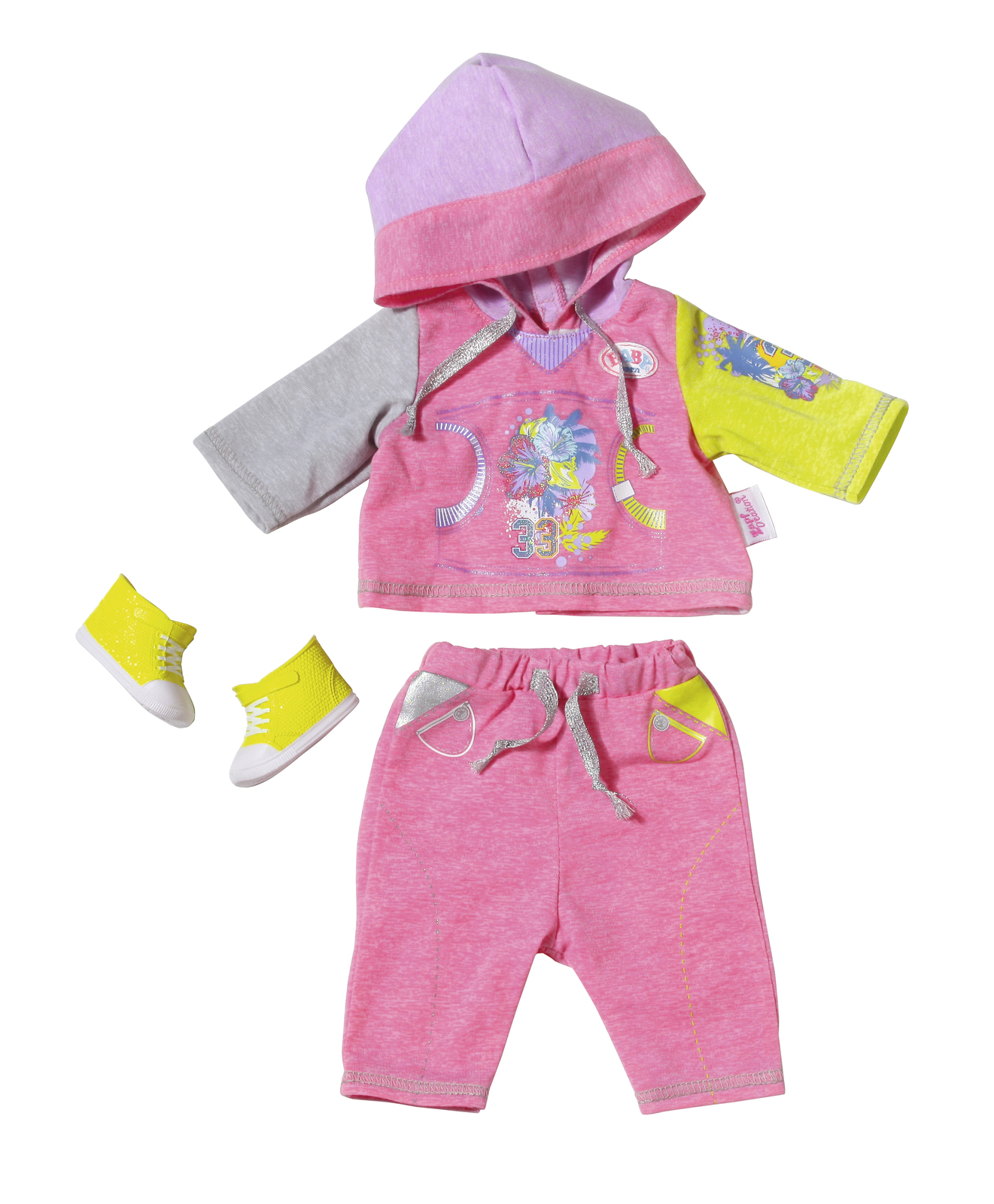 Baby Born - Deluxe Jogging Set - Pink image