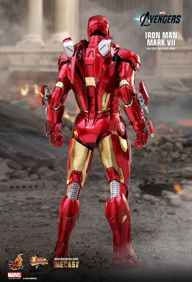 Marvel: Iron Man (Mark VI) - 1:6 Scale Diecast Figure image