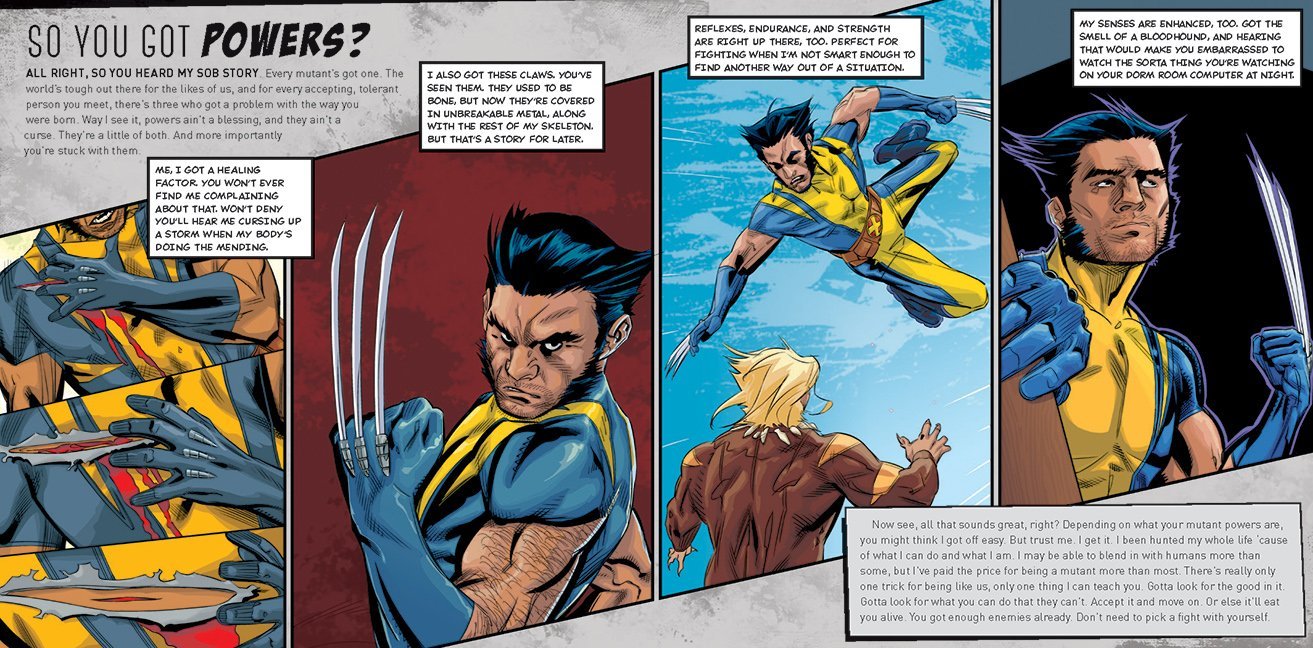 The World According to Wolverine on Hardback by Matthew K Manning