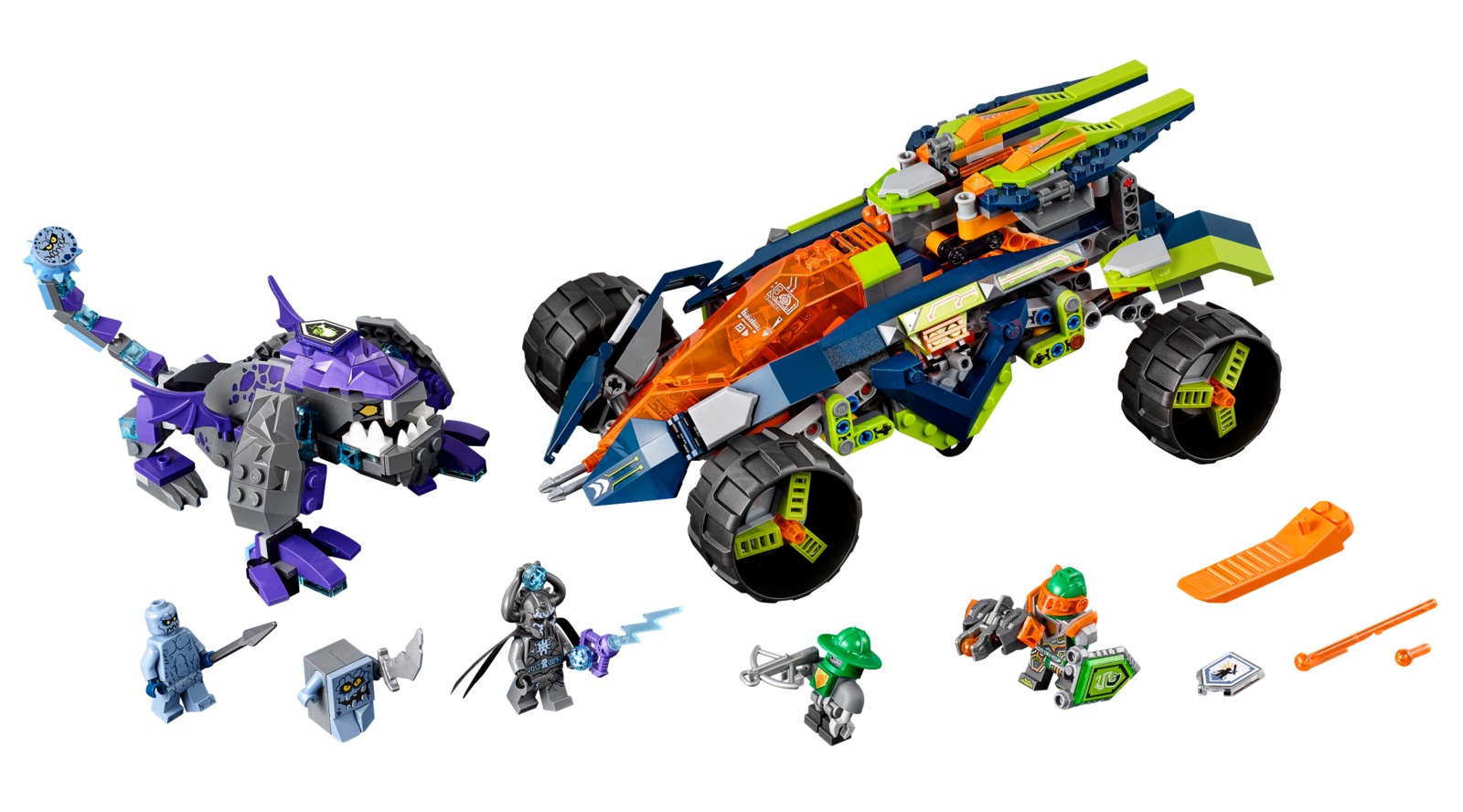 LEGO Nexo Knights - Aaron's Rock Climber (70355) image