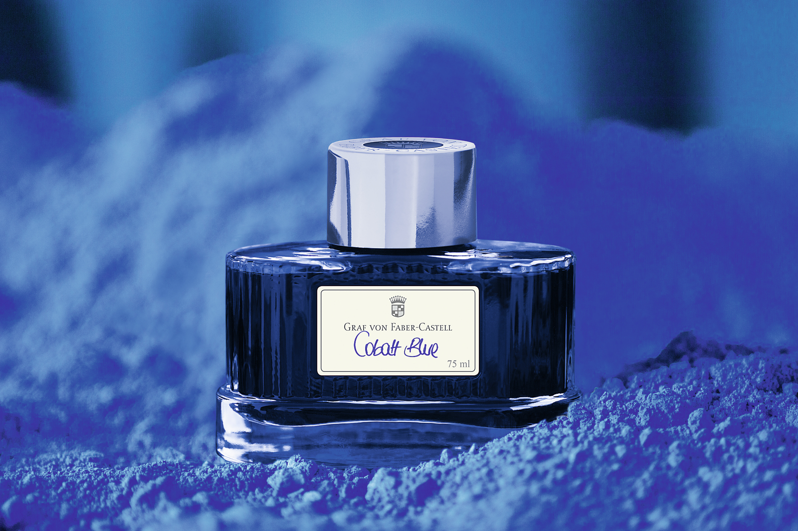 Graf von Faber-Castell: Ink Bottle - Cobalt Blue (75ml) image