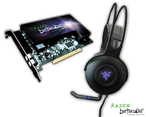 Razer Barracuda Sound Card & Headphones image