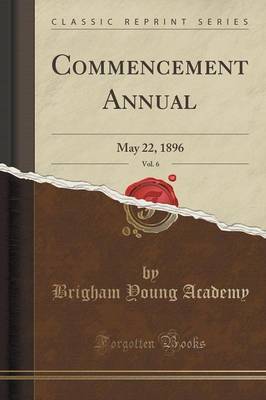 Commencement Annual, Vol. 6 image