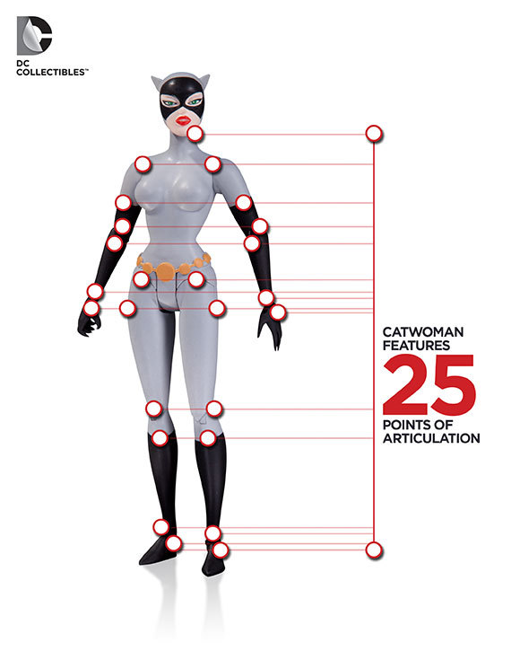 Batman Adventures Catwoman 6" Action Figure image