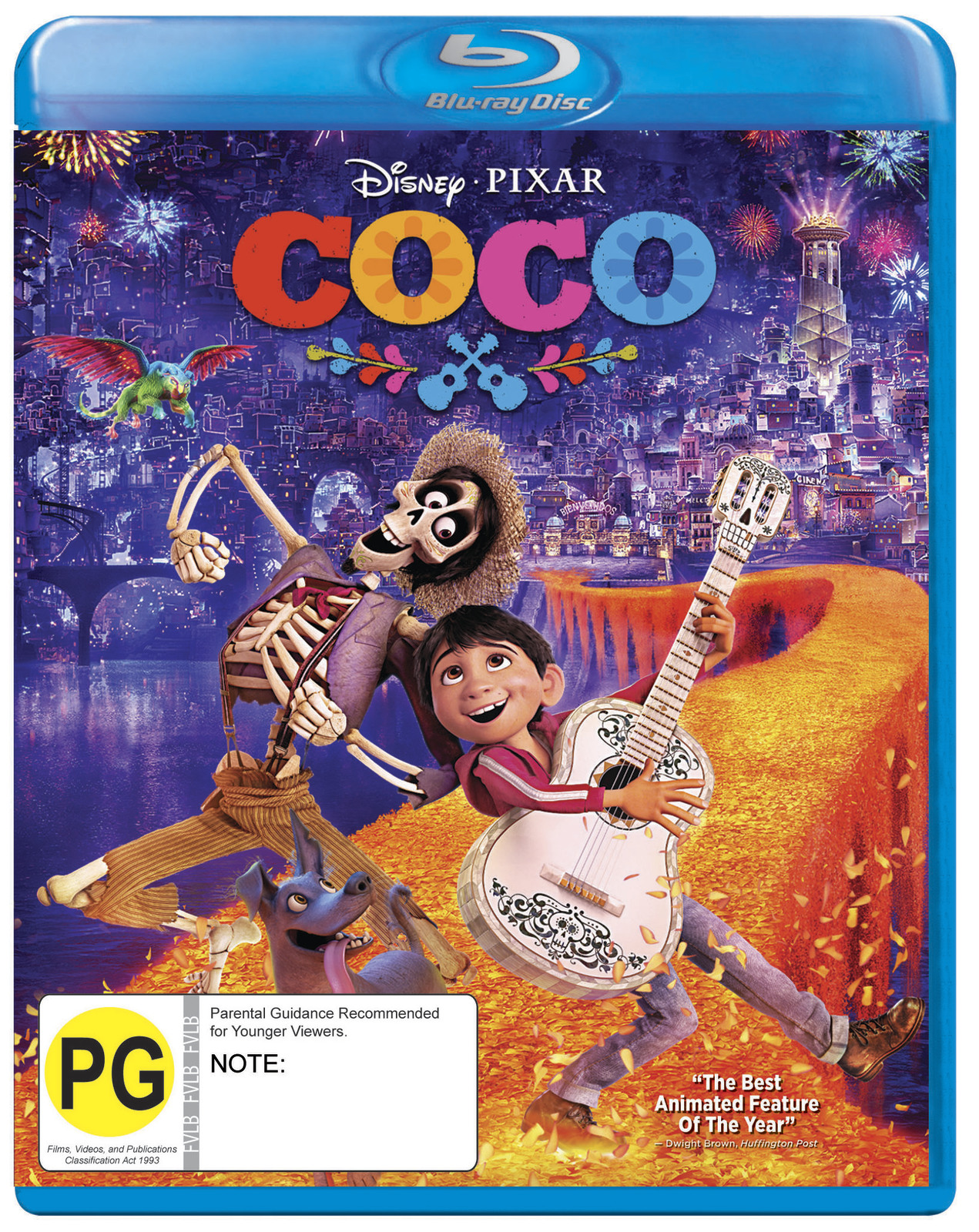 Coco (2017) on Blu-ray image