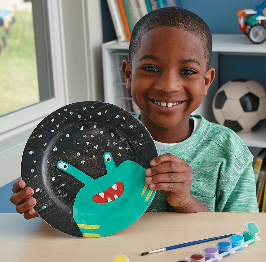 Mindware Create: Paint Your Own - Porcelain Plates image