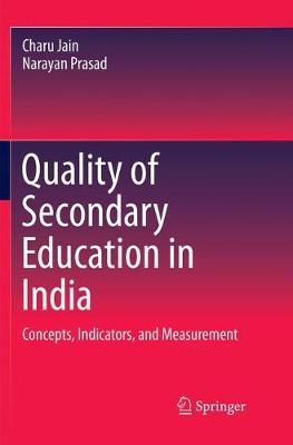 Quality of Secondary Education in India by Charu Jain image