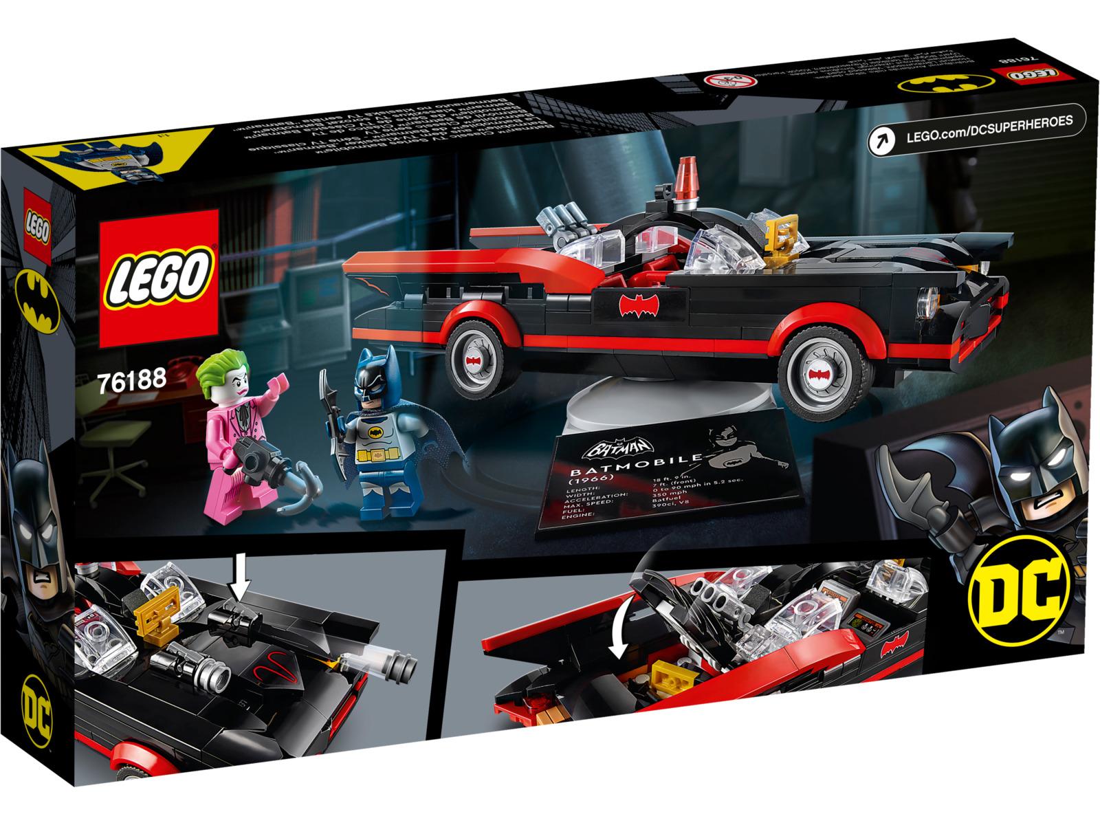 LEGO Batman: Classic TV Series Batmobile - (76188) image