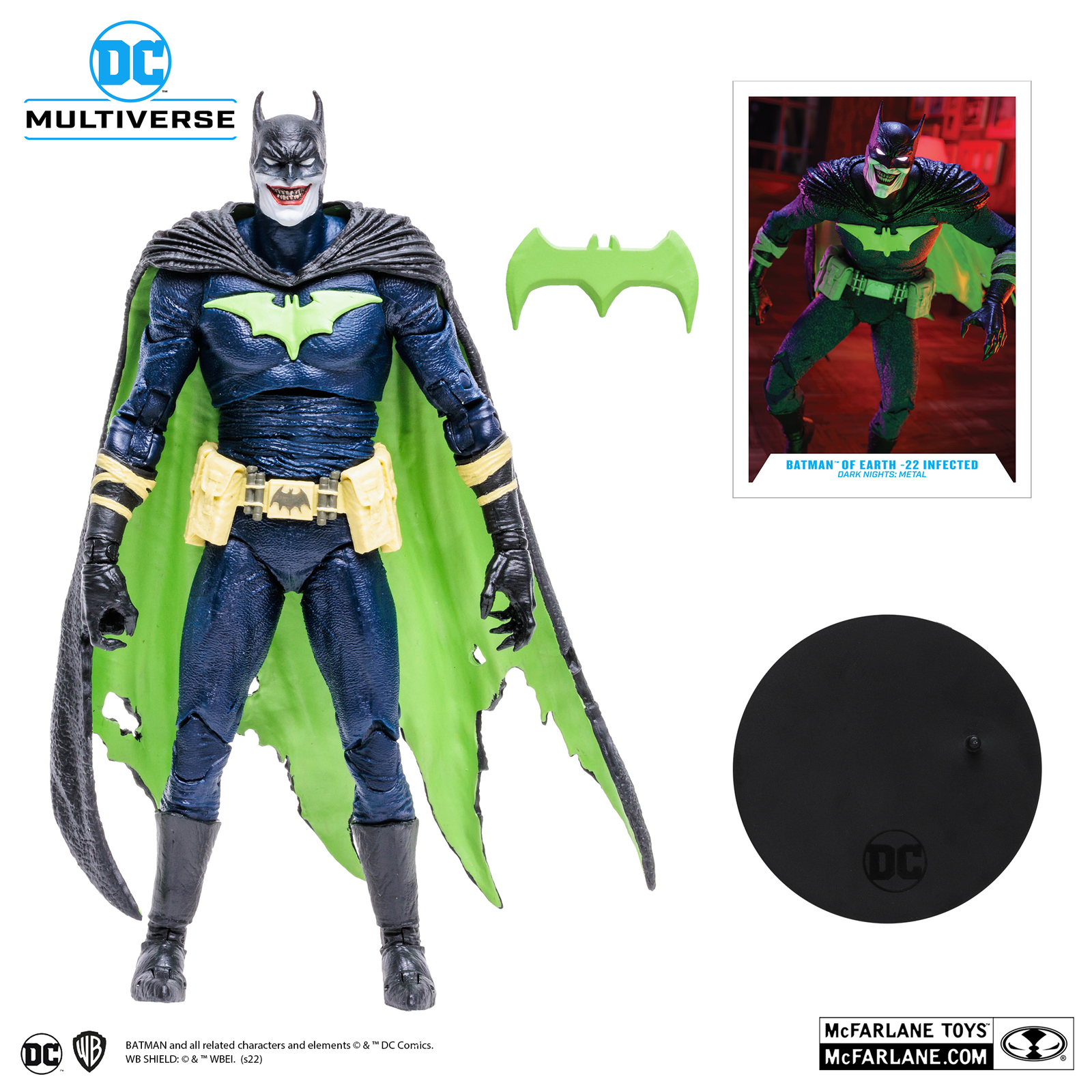 Batman (Earth 22 Infected) 7" Action Figure at Mighty Ape NZ